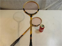 2 raquettes de squash 7 plis Power Play Neuf