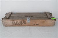 Wooden Ammunition Box