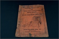 Allis-Chalmers MFG Co Roto-Baler Manual