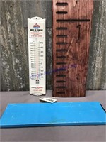 Amoco Oil Company thermometer in box