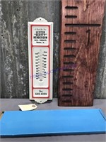 Shell Products thermometer in box