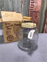 Anchor Hocking Storage Jar in box, 1 gallon
