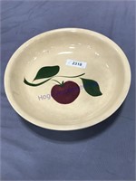 Large Oven Ware apple bowl, 13" wide