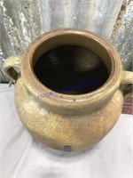 Crock vase w/ handles
