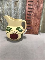 Apple pitcher, 5.5 inches tall