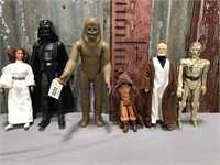 Set of 6 Star Wars figurines