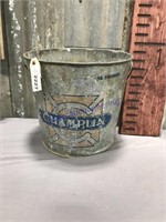 Champlin galvanized bucket