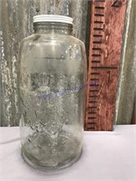 Mason Jar, approx 19 inches tall