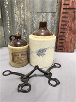 Western Stoneware crock jug, small jug