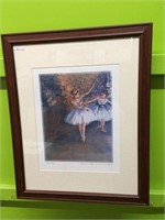 Edgar Degas Dancers on Stage  25 x 32 Print