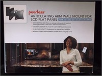 PEERLESS ARTICULATING ARM WALL MOUNT FOR FLAT TV