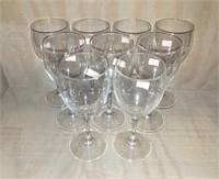 Nine Wine Glasses