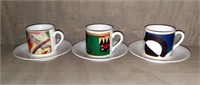 Three Espresso Cups