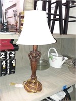 Desk Lamp; Brown