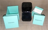 Tiffany & Co Boxes; Empty