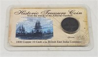 Ship Wreck 1808 Coin Admiral Gardner British