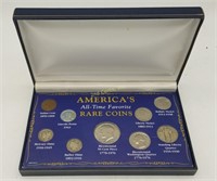 America's Favorite Rare Coins In Display Silver