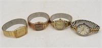 4 Vintage Watches Lord Elgin Longines Timepan