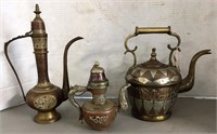 Vintage Ornate Teapots