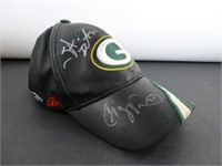 Leather Green Bay Packers Hat - Signed - No COA