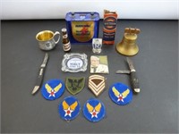 Collectible Banks, Military Patches, Yerly Coal