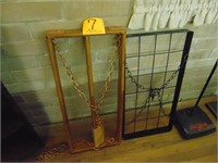 Wood andMetal Hanging Decor