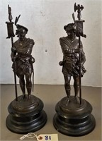 Pair of Royal Guard Statues