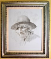 JIM ABEITA PORTRAIT OF AN ELDER WOMAN
