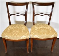 PAIR OF 1930s SIDE CHAIRS