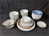 Assorted Stoneware Dishes