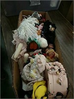 Box of dolls