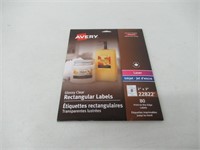 Avery Print-to-the-Edge Rectangular Labels for
