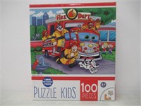 Puzzle Kids 100 Piece Puzzle Fire Truck