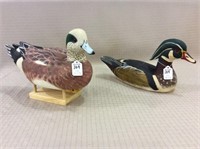Lot of 2 Including Widgeon Drake-Dave Taylor-
