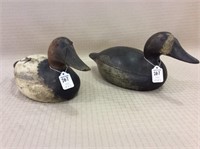 Lot of 2 Decoys Including Canvasback Hen-Premier