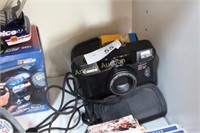 CANON SURE SHOT CAMERA AND POUCH