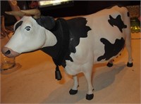 7" Tall Resin Cow Statue