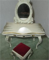 Doll House French Provincial Style Dressing Table