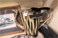 ZEBRA DECORATED WATERING CAN