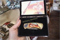 NATIVE AMERICAN COLLECTOR KNIFE IN BOX