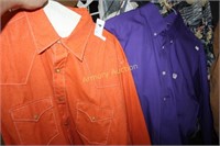 2 LARGE / CINCHE / RYAN MICHAEL SHIRTS