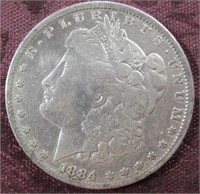 1896-O Silver Morgan Dollar - New Orleans Minted