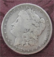 1879 Silver Morgan Dollar - Philadelphia Minted