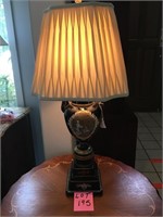 Bohemian Glass Lamp