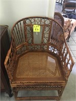 Antique Bamboo Chair