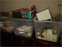 3 Box lots of assorted household goods including