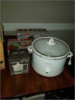 Crock-Pot, apple peeler, wet dry Hoover, and more