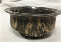 18th Century Tibetan Silver & Burl Wood Tea Bowl