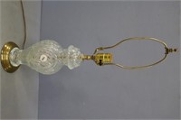 Ethan Allen crystal lamp