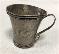 18th Century Spanish Colonial Silver Mug
